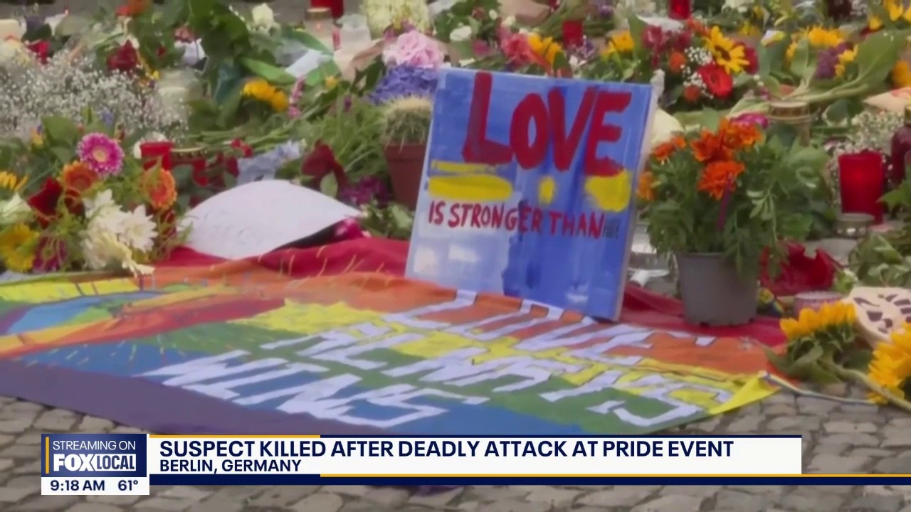 Suspect killed after deadly attack at Berlin pride event