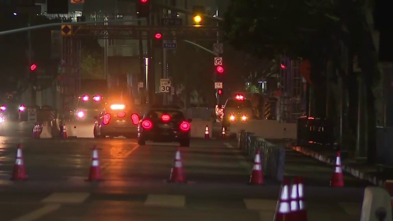 Road closures in DTLA amid Emmy Awards