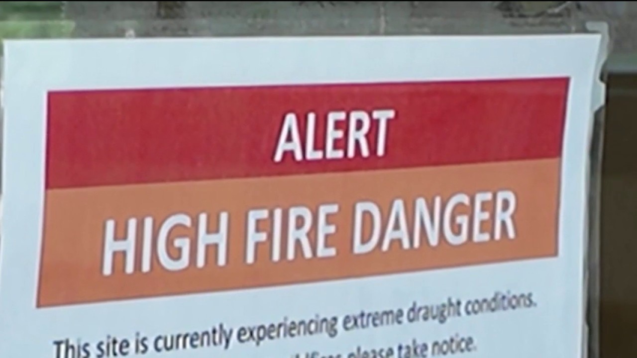 Severe drought sparks wildfires in North Georgia