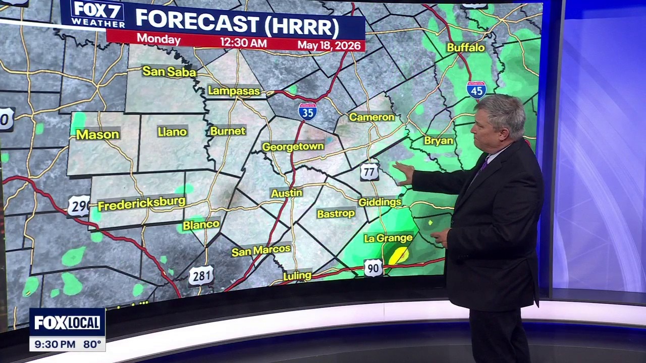 Austin weather: May 17 overnight forecast