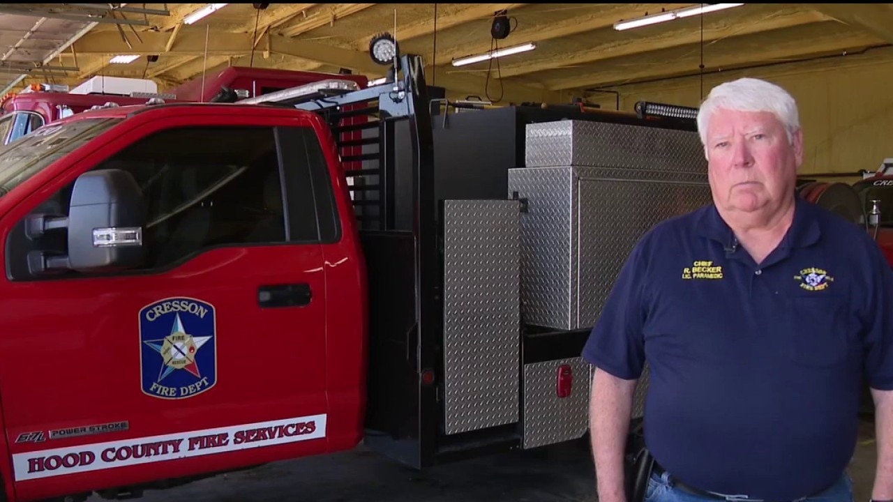 Cresson firefighters issue urgent warning as dry heat drives surge in North Texas grass fires Rising grass fires prompt Cresson Fire Department to urge extreme caution in No