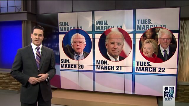 Candidates in town