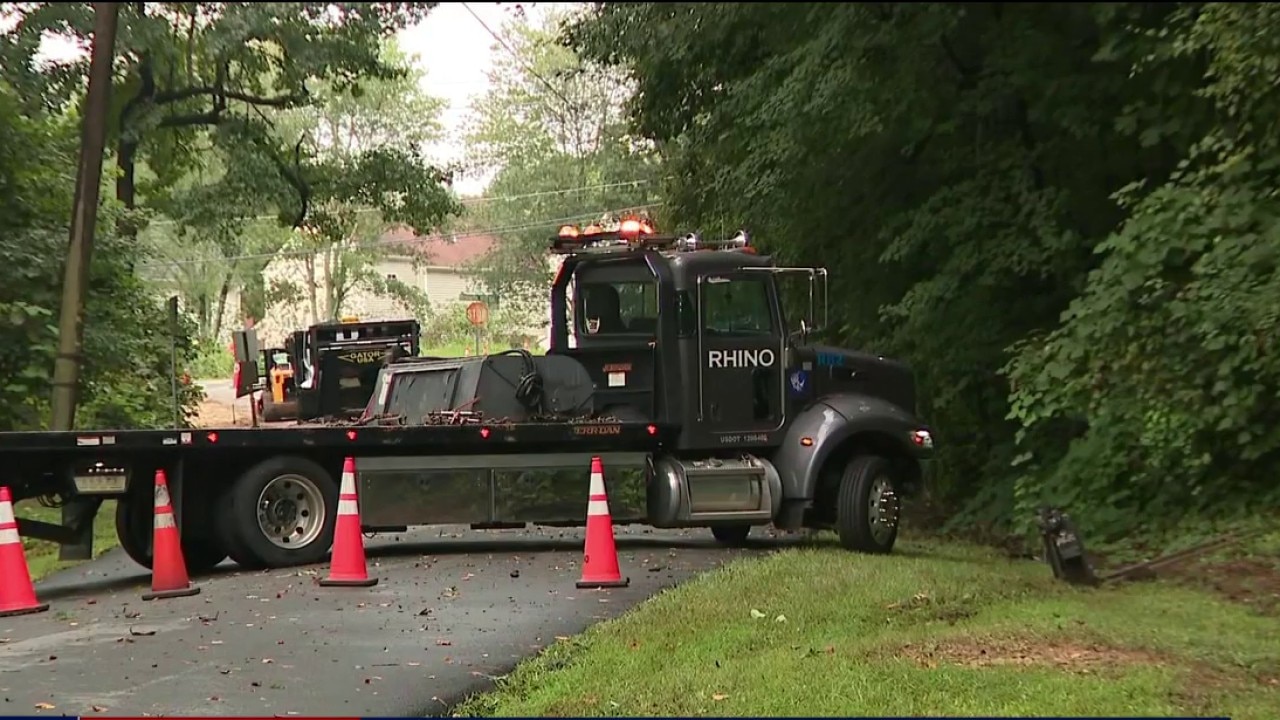 DeKalb County road reopens after tanker overturns