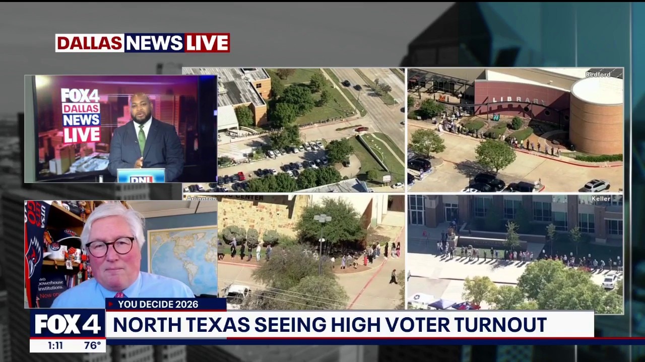 High voter turnout | Dallas News Live