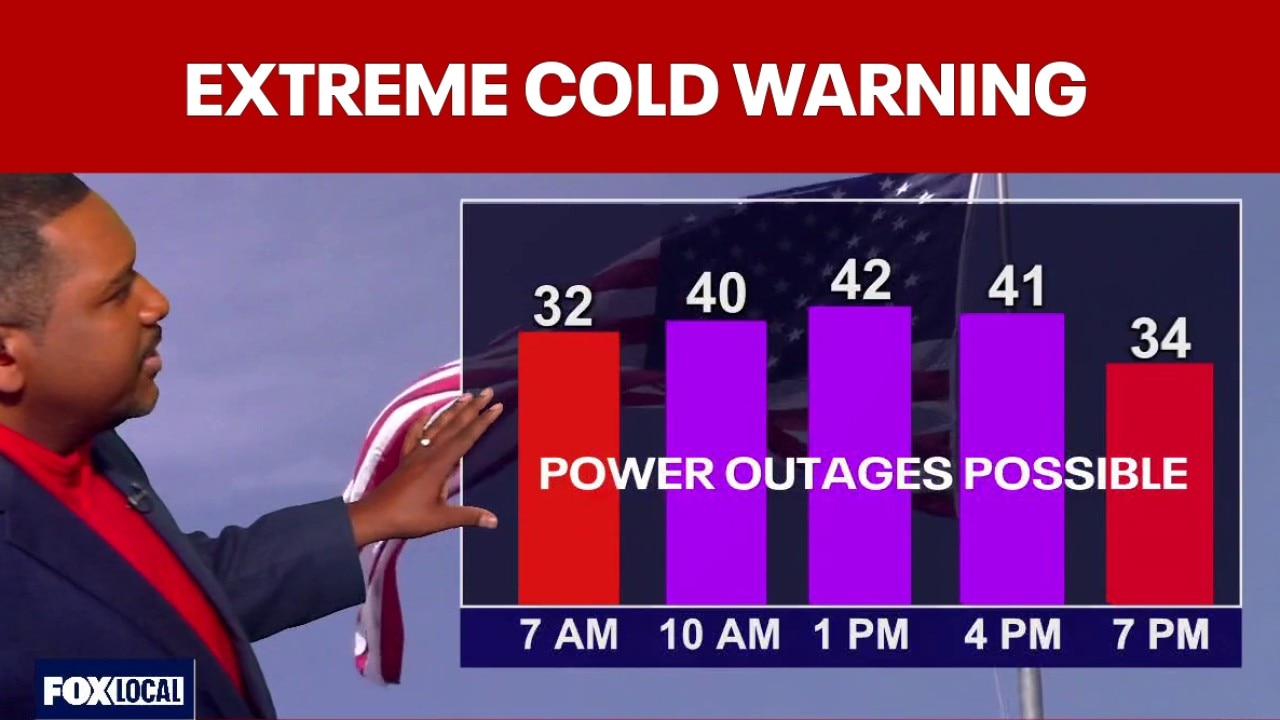 Extreme Cold Warning in Philly: Power outages possible