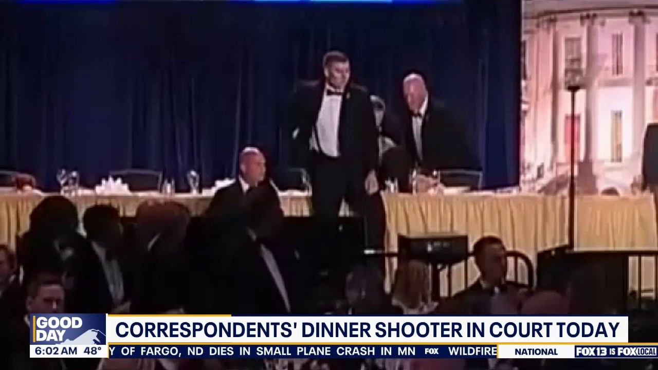 Correspondents' dinner shooting suspect in court on Monday
