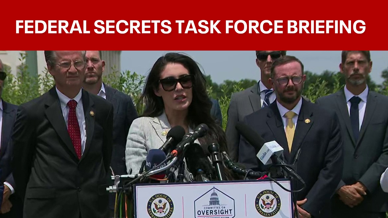 Task force on the declassification of federal secrets press briefing