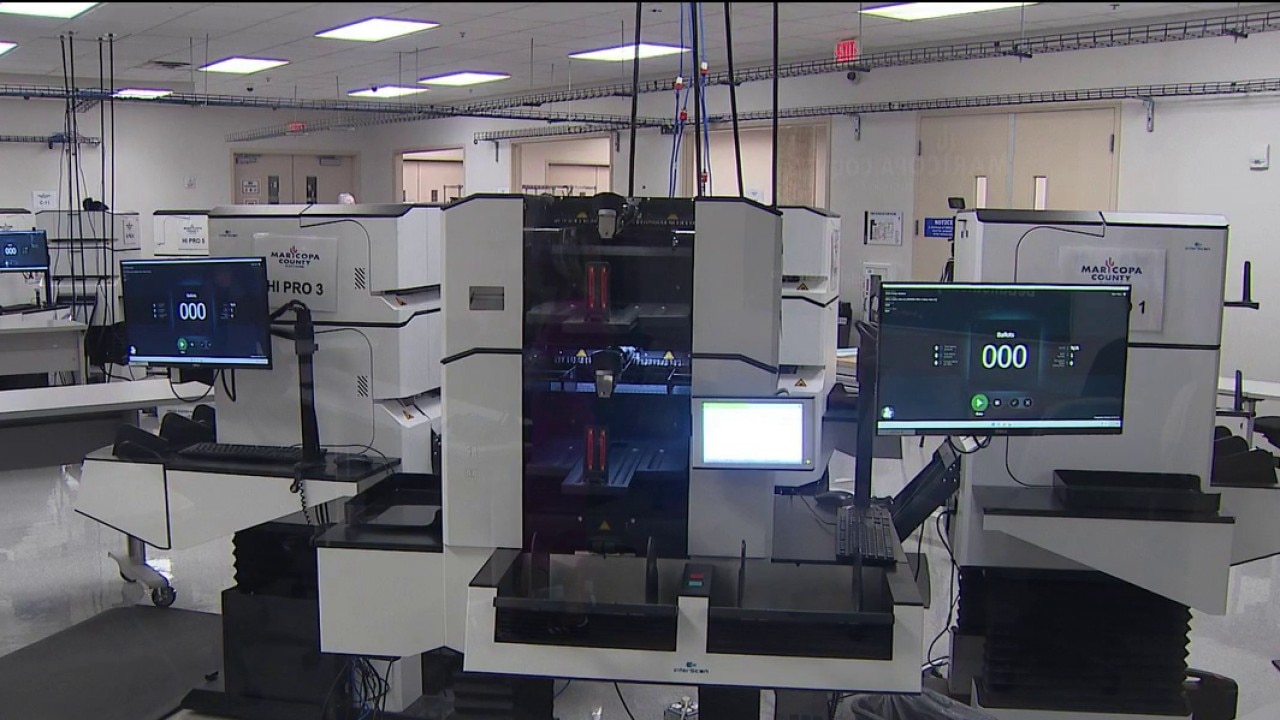 Maricopa County tests election tabulation machines