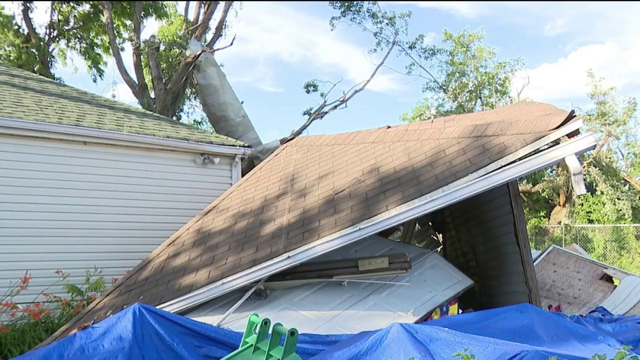 Residents assess damage as power restoration continues in Merrillville
