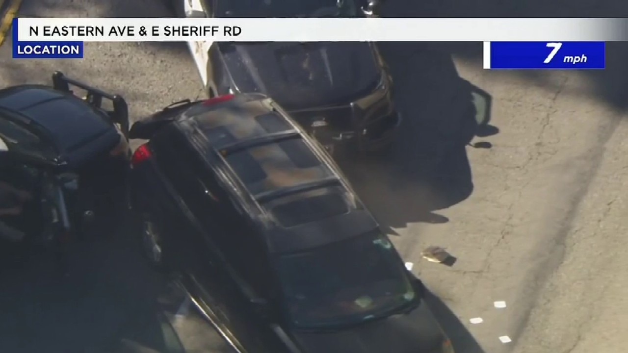 CHP pursuit reaches dramatic end in East LA