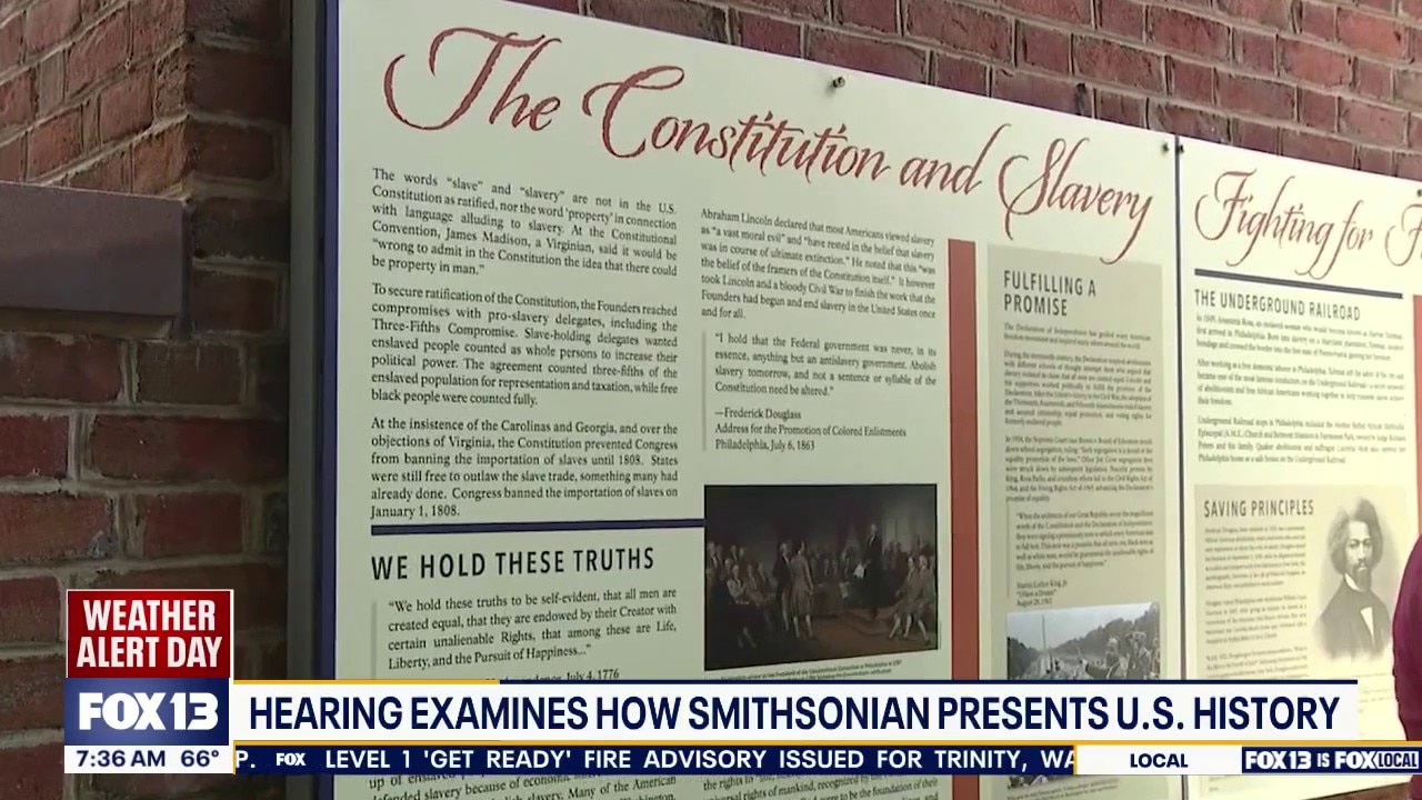 White House accuses Smithsonian of pushing political narratives 