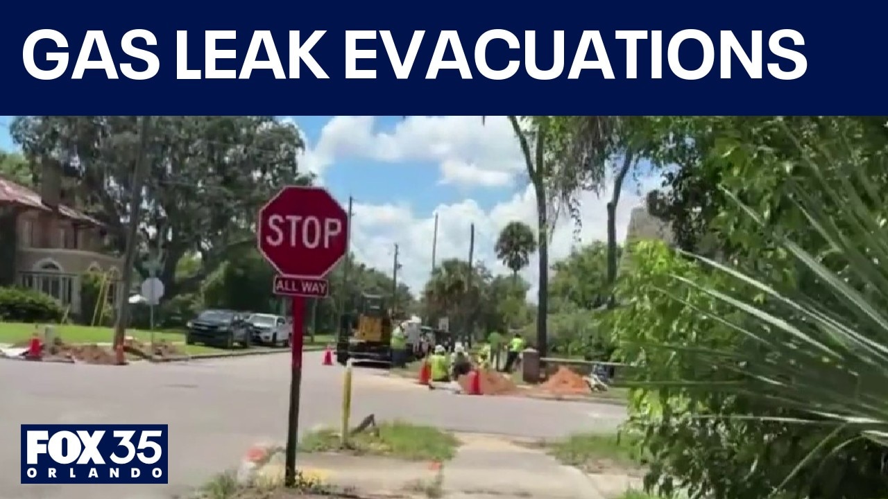Eustis neighborhood gas leaks prompts 12 home evacuations