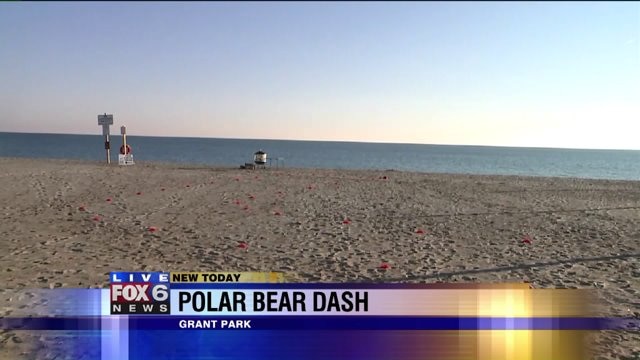Polar Bear 5K steps off from Grant Park in South Milwaukee, ends with Polar Plunge for some brave participants!
