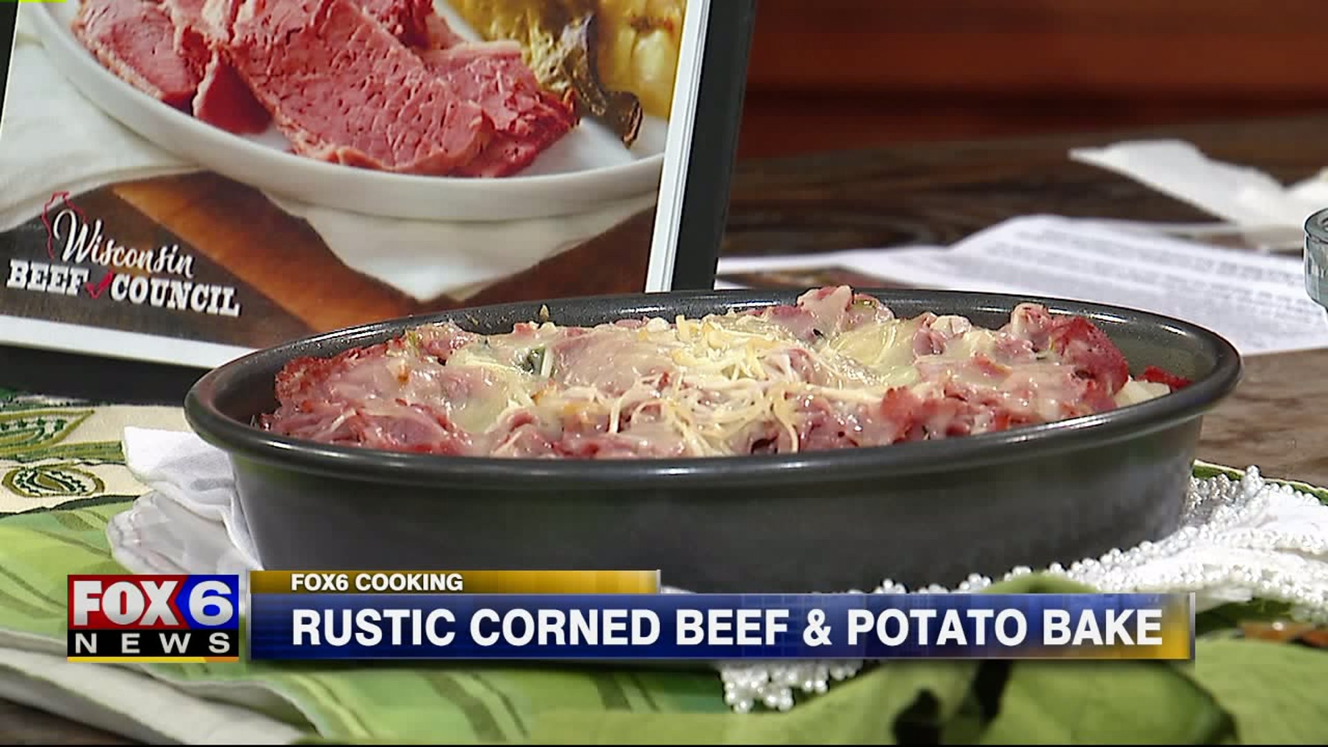 Corned beef and potato bake