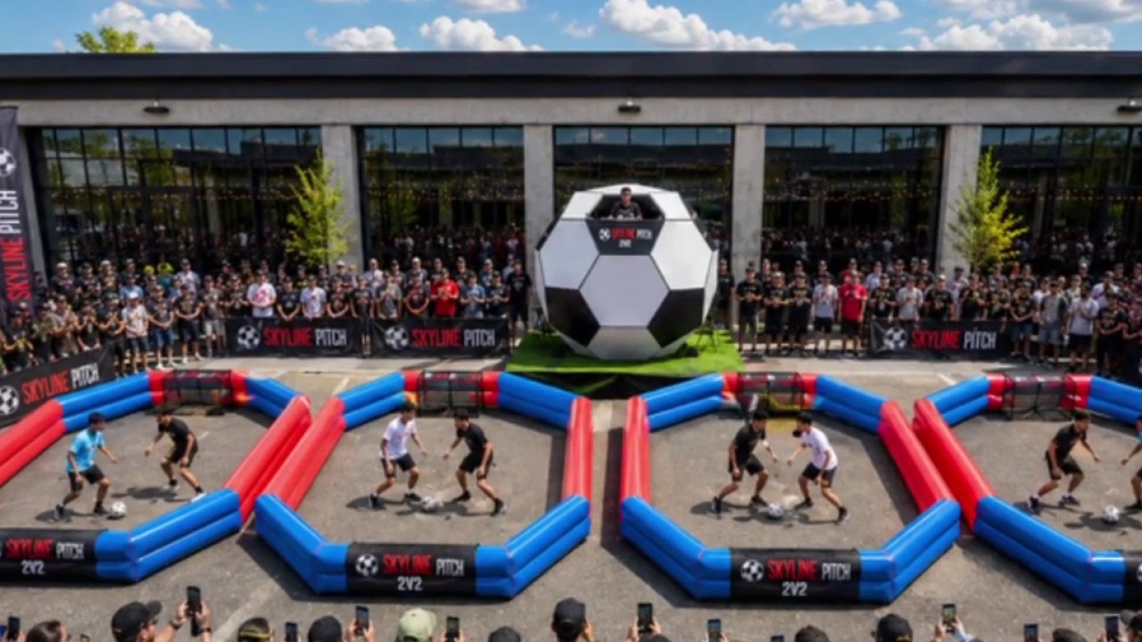 World Cup Fan Zone opens at Hansen Dam Lake