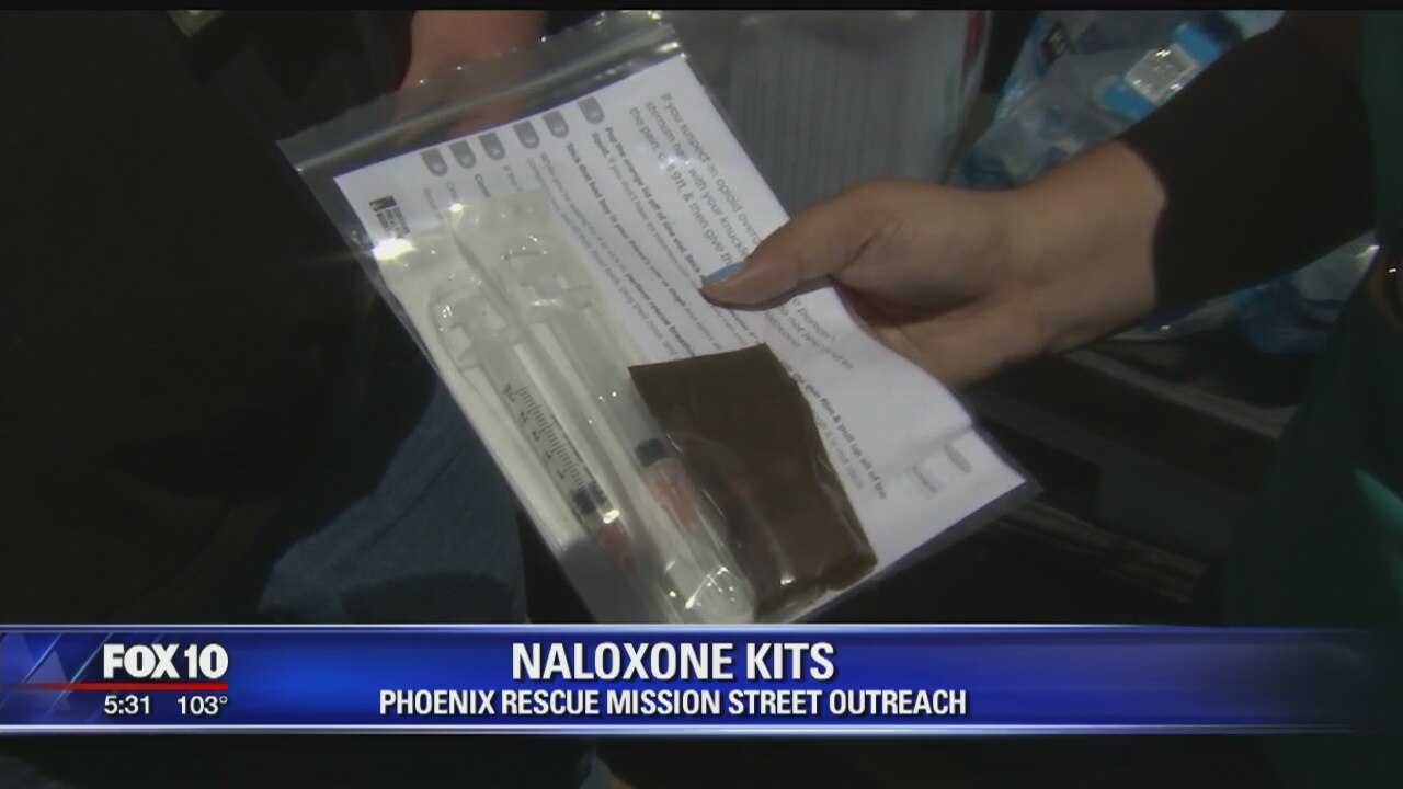 Phoenix Rescue Mission develops kits to prevent drug overdose