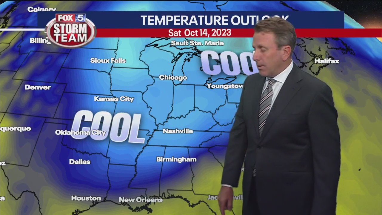 Friday afternoon forecast