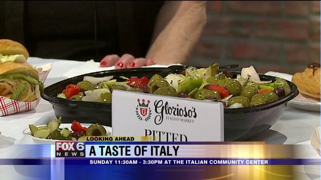 The 21st annual "Taste of Italy" is going on this weekend!