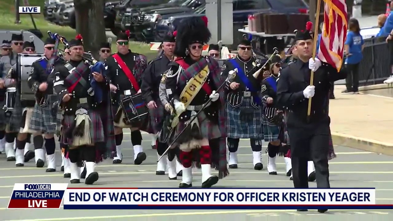 End of Watch ceremony for Officer Kristen Yeager