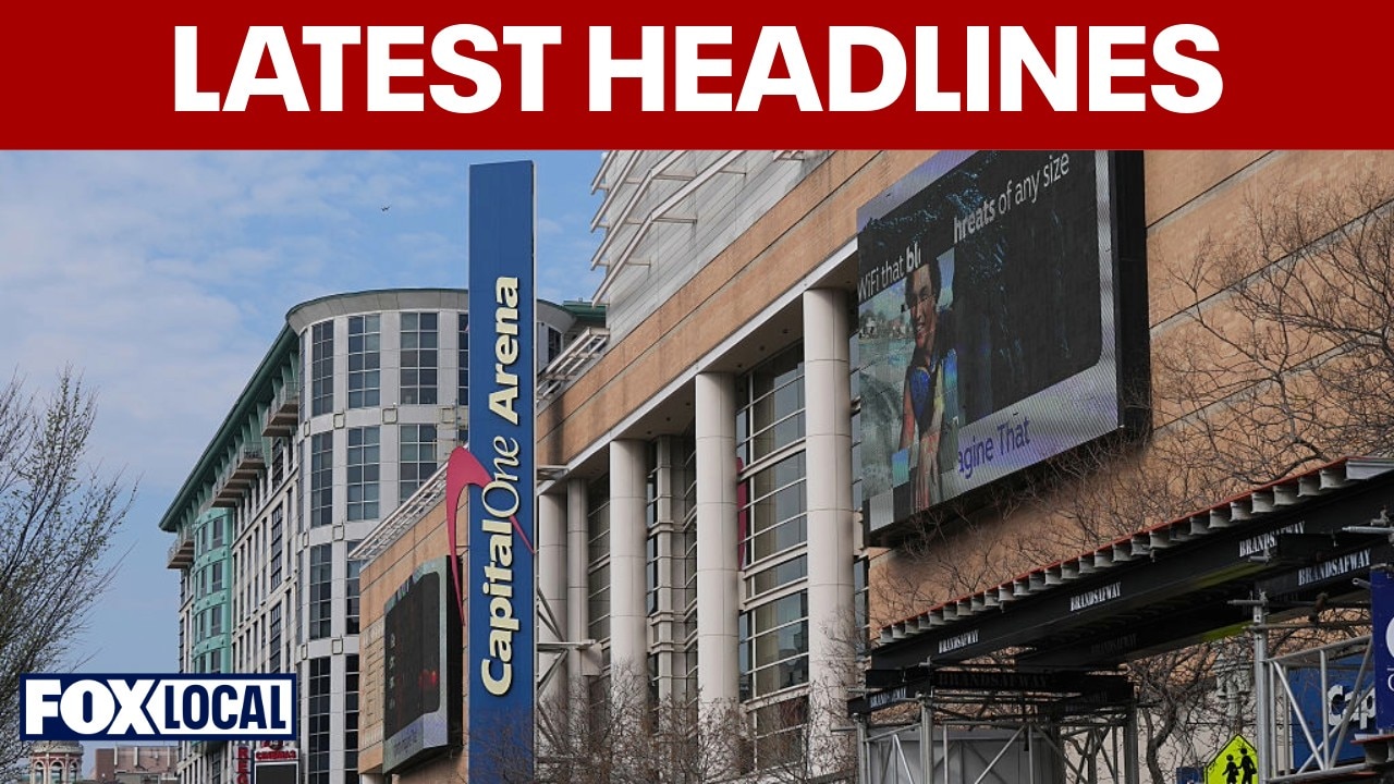 Capital One Arena’s new look; sticky heat and Tuesday storm risk
