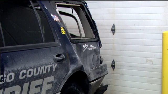 Two squad cars struck on Highway 41, despite recent effort to catch violators of "Move Over Law"