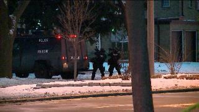 Tactical situation ends with arrest