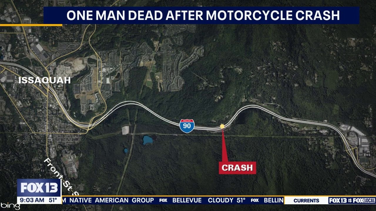 Arlington man dies after motorcycle crash near Issaquah