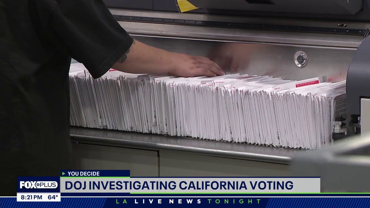 DOJ says it will investigate California