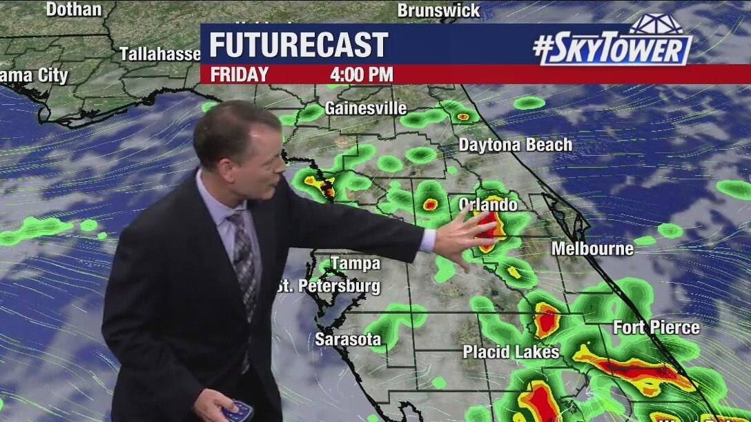 Friday morning forecast