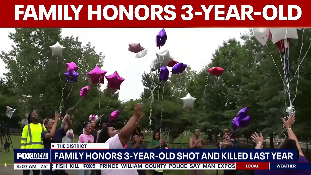 Family honors 3-year-old shot and killed last year | FOX 5 AT 4AM