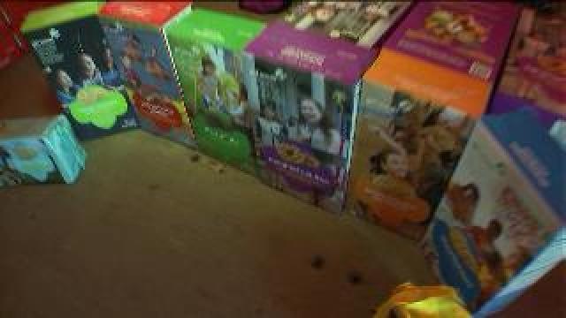 Tony enjoys National Girl Scout Cookie Day