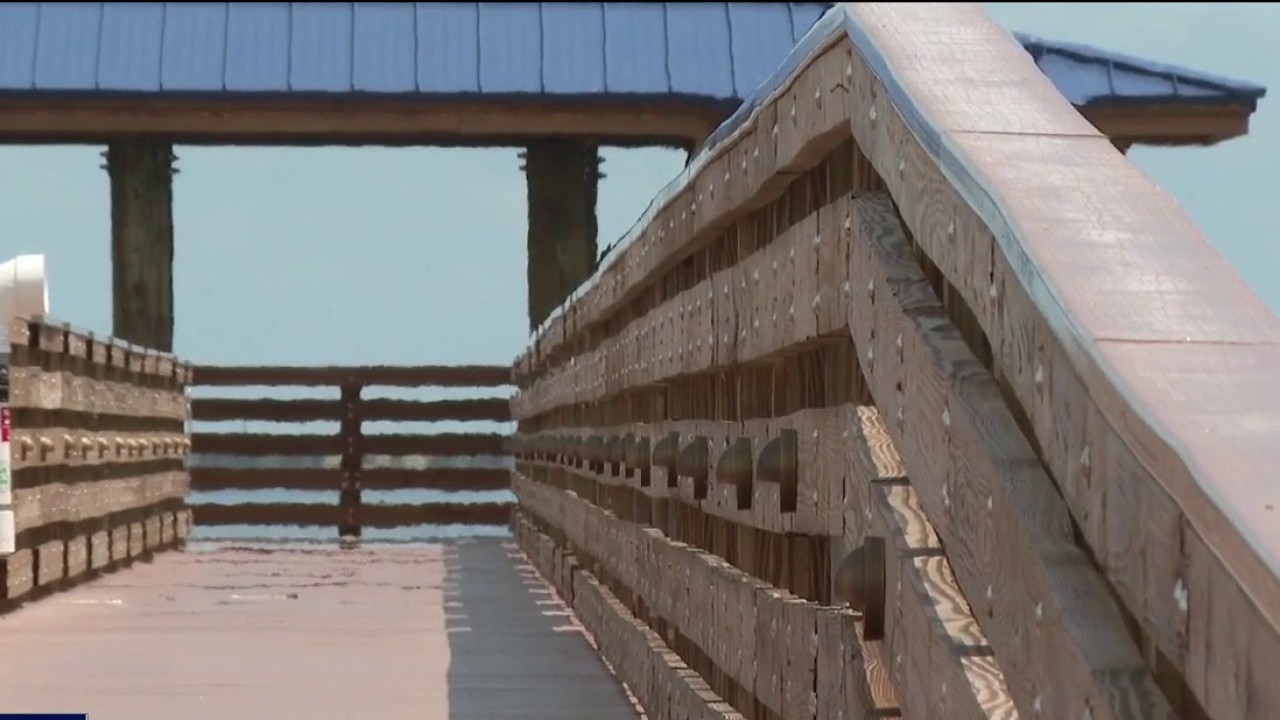 Pier reopens after hurricane reconstruction