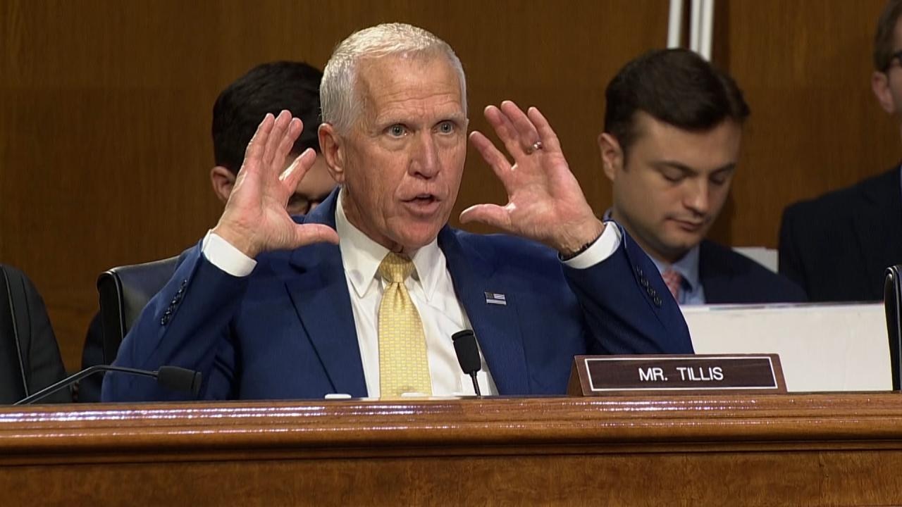 Senator Thom Tillis expresses concerns over new voting bill
