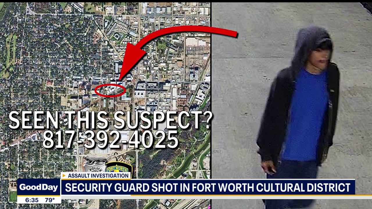Suspect wanted for shooting Fort Worth security guard