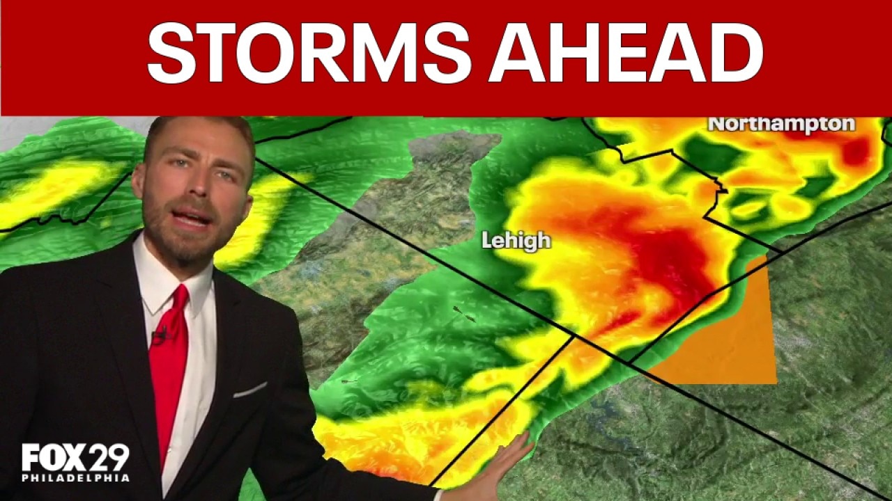 Philadelphia weather: Potential for severe weather tonight