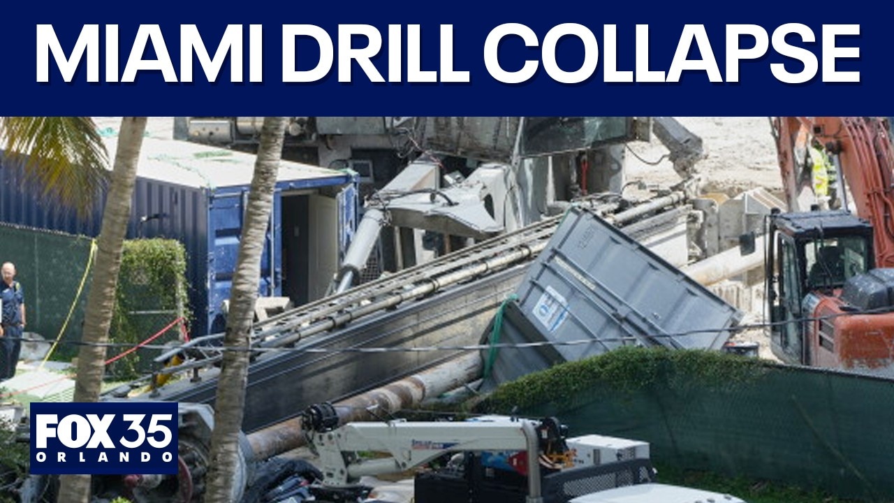 Miami drill collapse sends 4 to the hospital