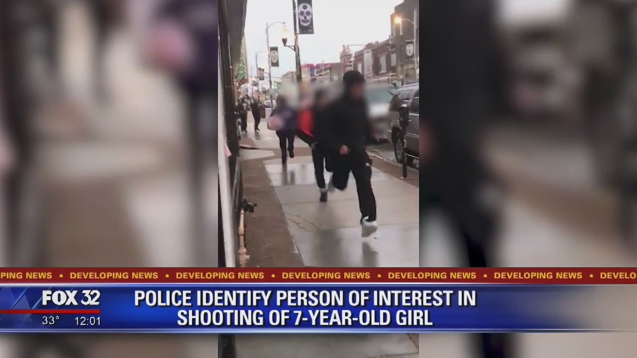 Police identify person of interest in shooting of 7-year-old girl