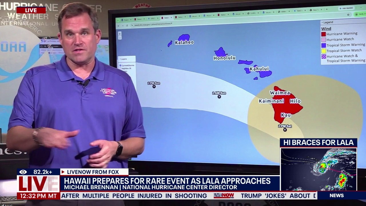 Hawaii braces for rare event as Lala approaches