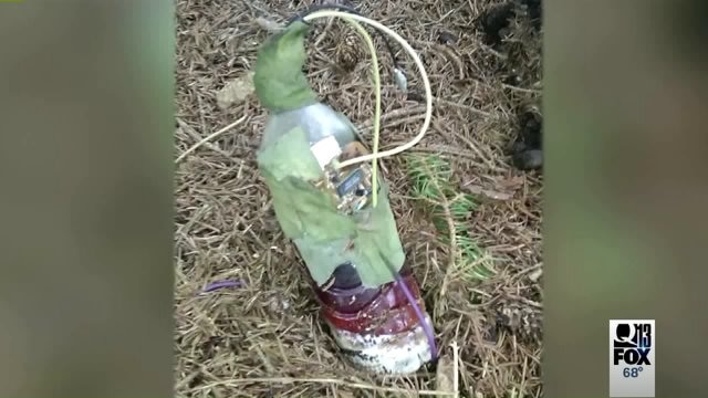 Child Finds Apparent Explosive