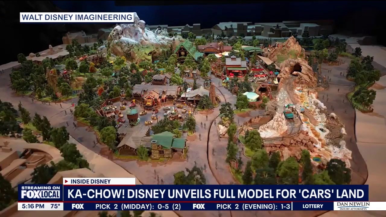 First look at Cars-themed Piston Peak coming to Magic Kingdom
