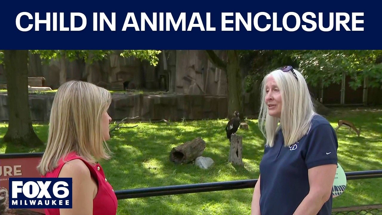 Milwaukee County Zoo: Child gets inside animal enclosure