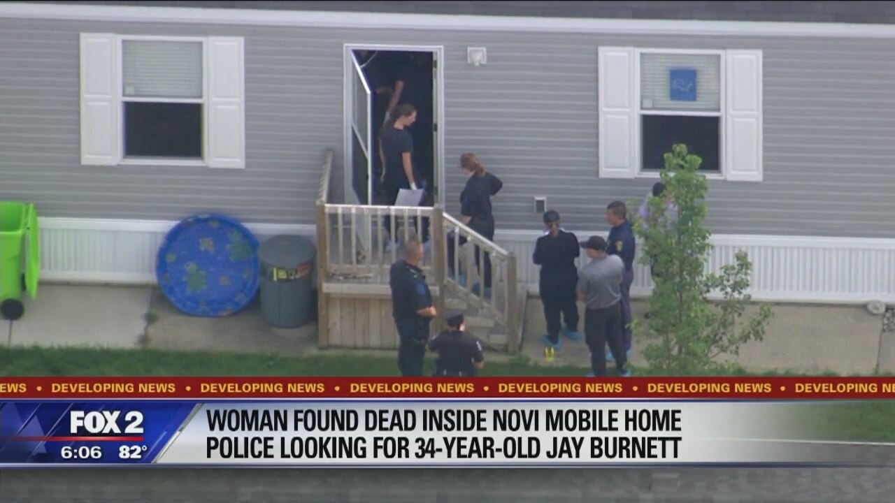 Woman found dead inside Novi mobile home