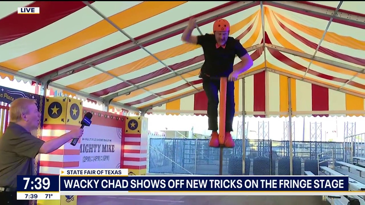 Wacky Chad shows off new tricks at State Fair of Texas