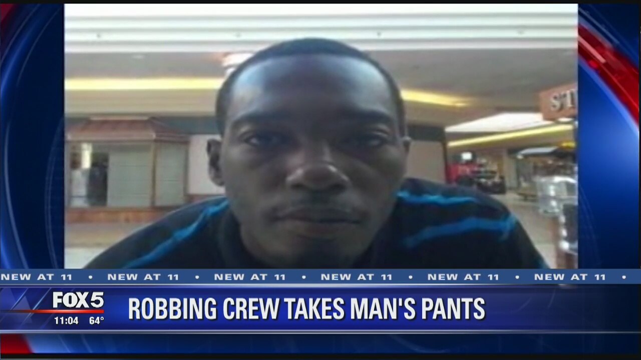 Robbers Take Man's Pants