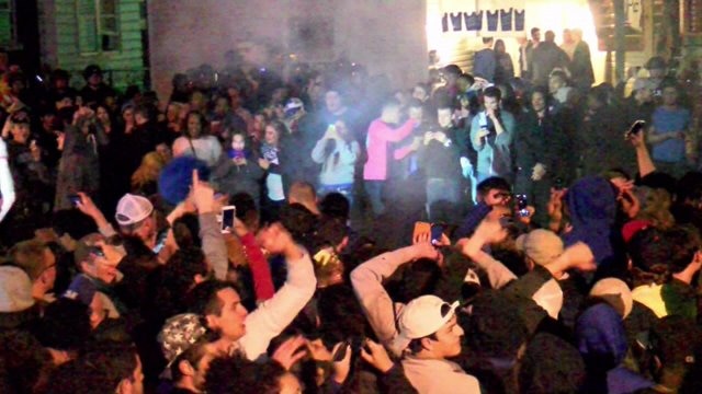 Wildcats fans arrested after Kentucky`s loss to Wisconsin