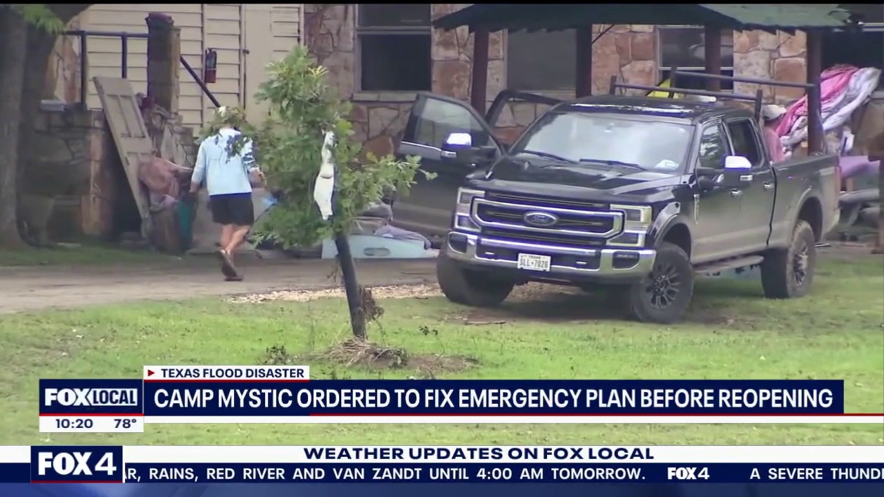 Camp Mystic ordered to fix emergency plan before reopening