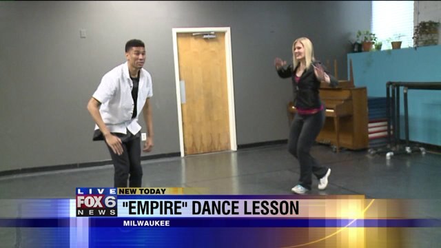 Learning "the whip" from the choreographer from Empire