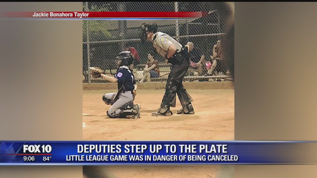 MCSO deputy saves little league game