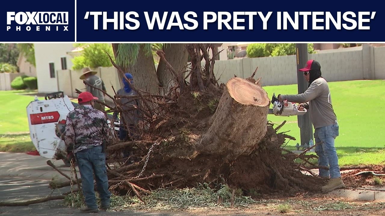 Monsoon: Cleanup follows powerful Thursday storm