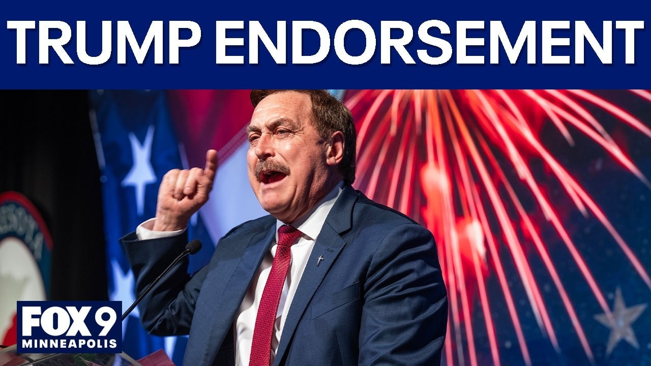 Mike Lindell reacts to earning Trump endorsement